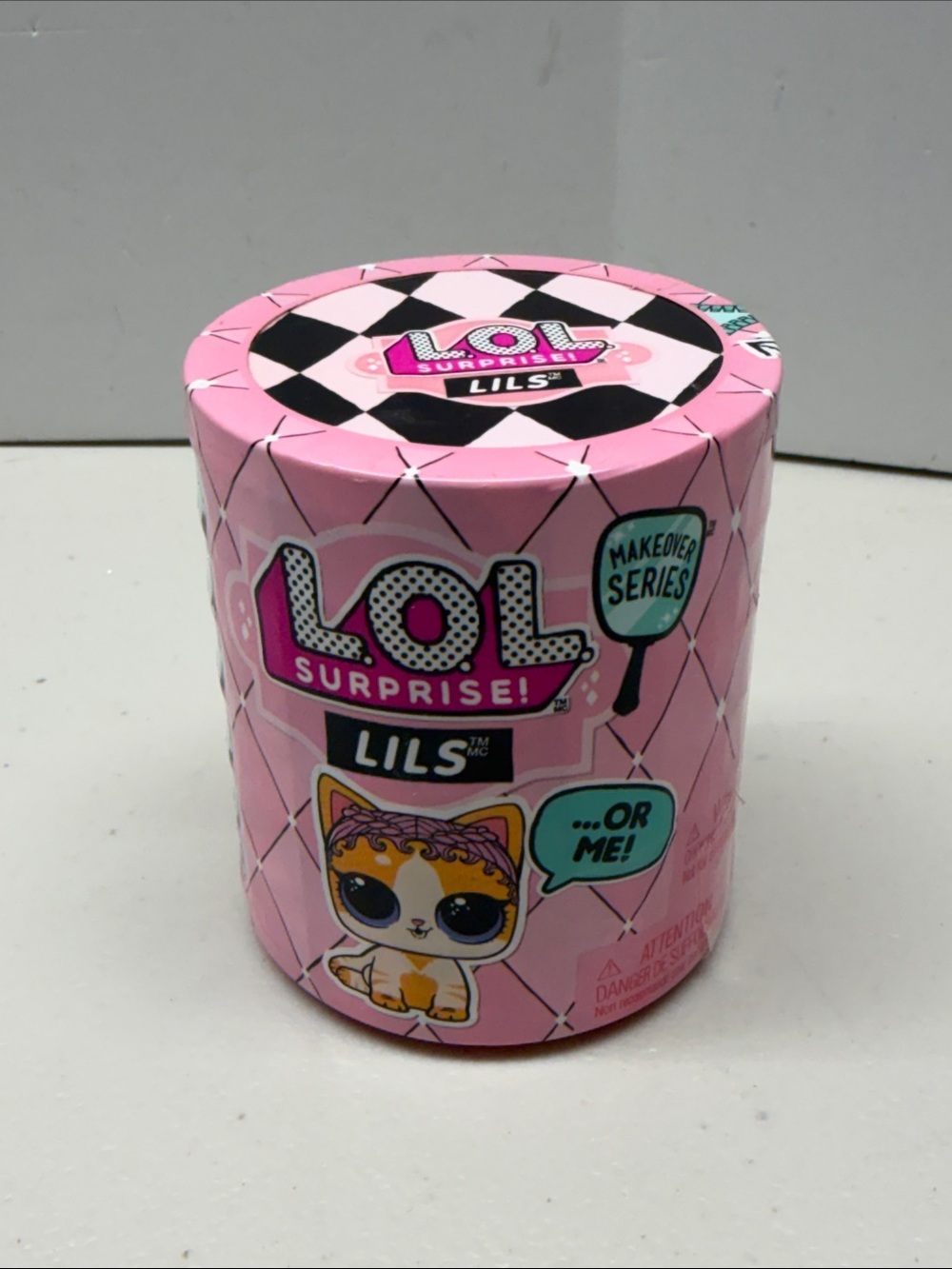 L.O.L. Surprise! Lils Makeover Series Pink Collectible Canister